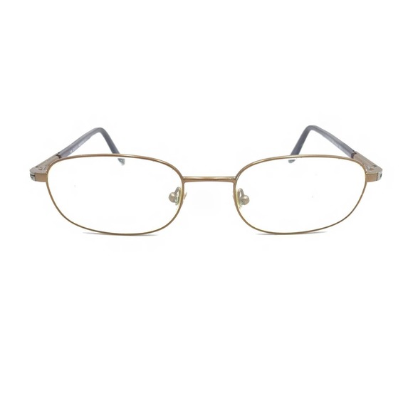 Gucci GG 1621 3JJ Bronze Brown Oval Rectangle Eyeglasses Frames 52-19 140 Italy - Picture 6 of 12